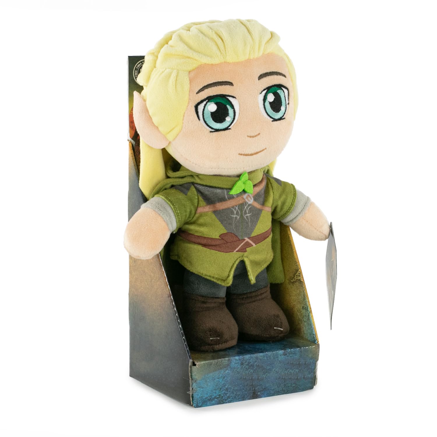 The Lord of The Rings - The Lord of the Rings 28cm Aragorn Frodo Gandalf Gollum Legolas Collector's Edition Plush - Super Soft Quality (With box Presentation, Legolas)