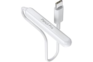 Magnetic Wireless Charger with USB Cable Compatible for Apple Pencil Pro Only, Convenient Charging Stand with LED Charging In