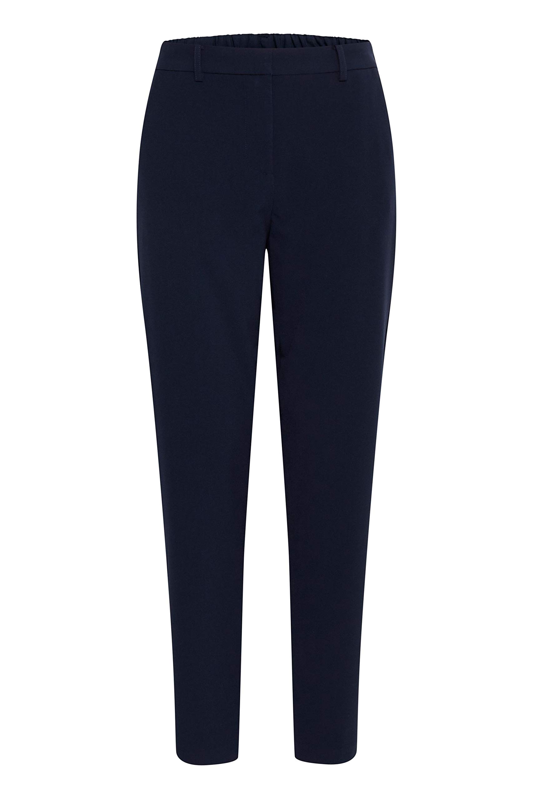 b.young Women's Danta Pants Crop Trouser, Blue (Copenhagen Night 80466), 14 (Size: 40)
