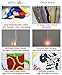 eGoodn Stamped Cross Stitch Kit with Printed Pattern Colorful Cartoon Giraffe 11ct Fabric 14.2 inches by 20.5 inches, Frameless Cross-Stitching Needlework