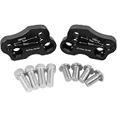Motorcycle Handlebar Risers Clamp CNC Handle Bar Mount Clamps Black Riser Inserts Replacement For HONDA Goldwing 1800 GL 1800 F6B GL1800 2018-2023