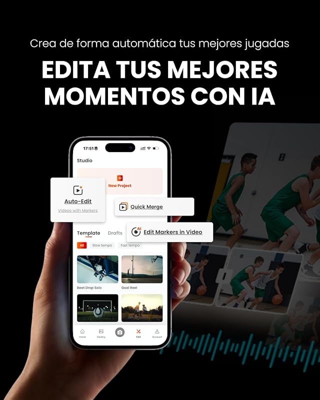 Chameleon, Sistema de Cámara Deportiva con IA, Seguimiento Fútbol — foto 5 de 8