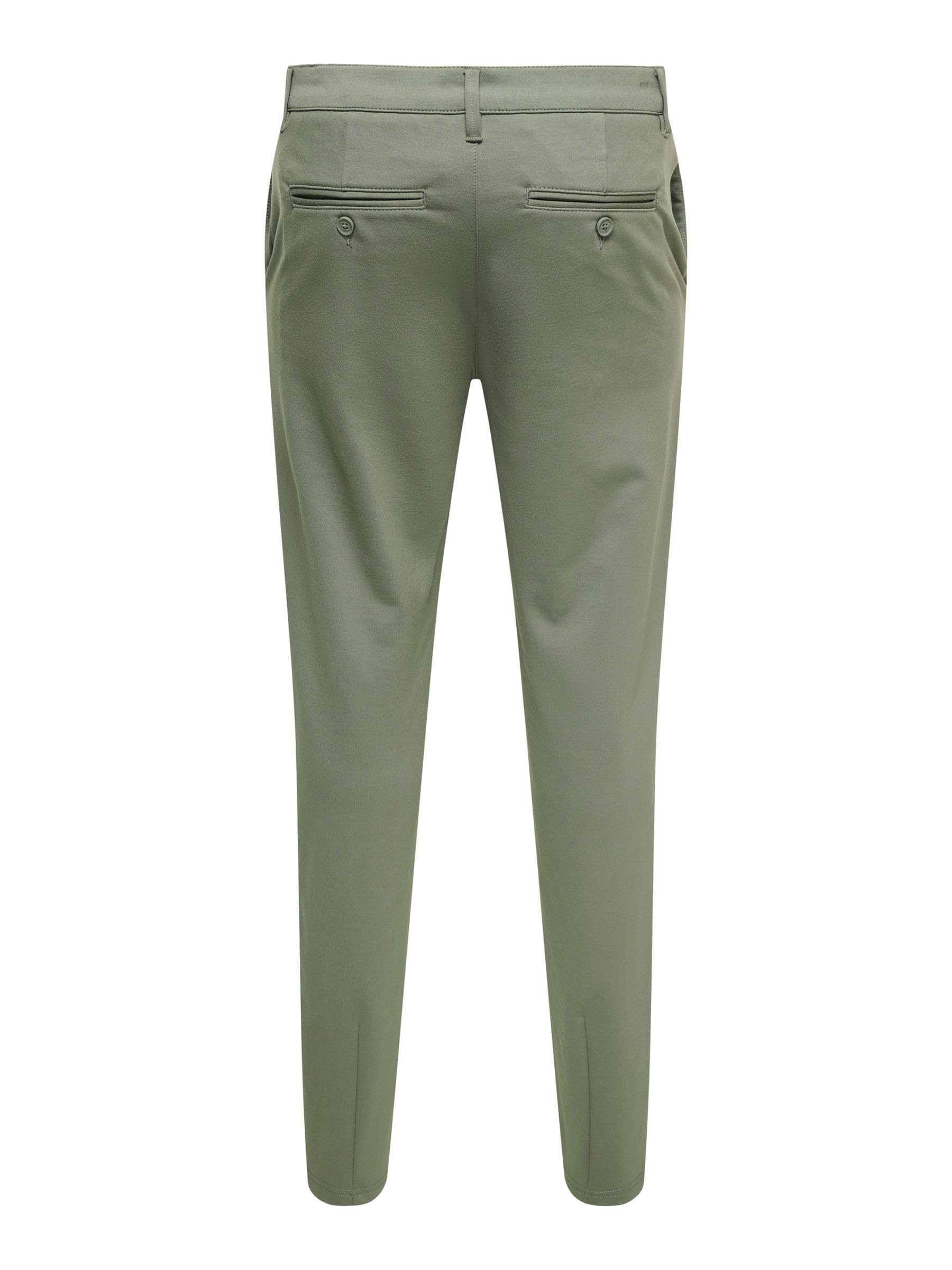 Only & Sons Herren Onsmark Slim Gw 0209 Pant Noos Anzughose, Castor Gray, 30W / 30L EU 4