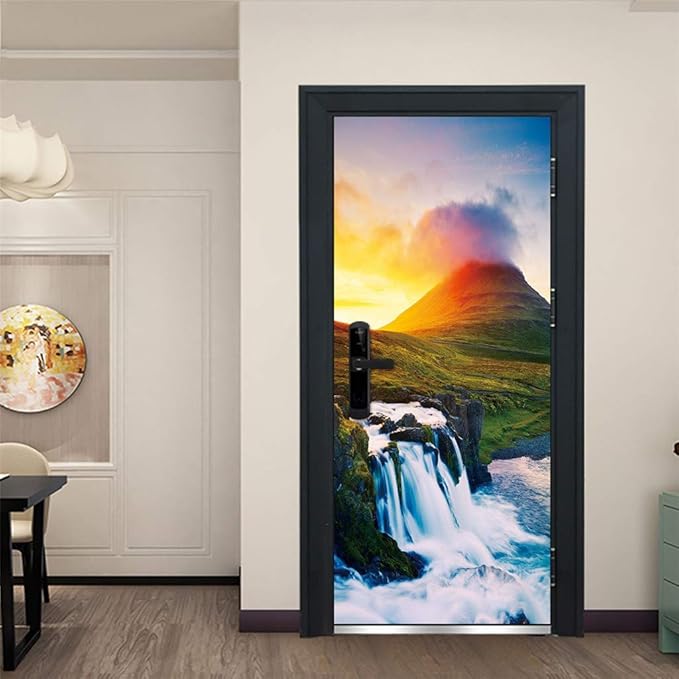 XINAINI Etiquetas Engomadas Creativas Divertidas De La Puerta De ...