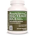 Remedy's nutrition Red Yeast Rice with Liver Safeguard (Herbal Proprietary Blend) | 1,000 mg, 60 Vegan Capsules Herbal Dietary Supplement | Non-GMO, Gluten-Free, Dairy-Free, No Fillers or Additives