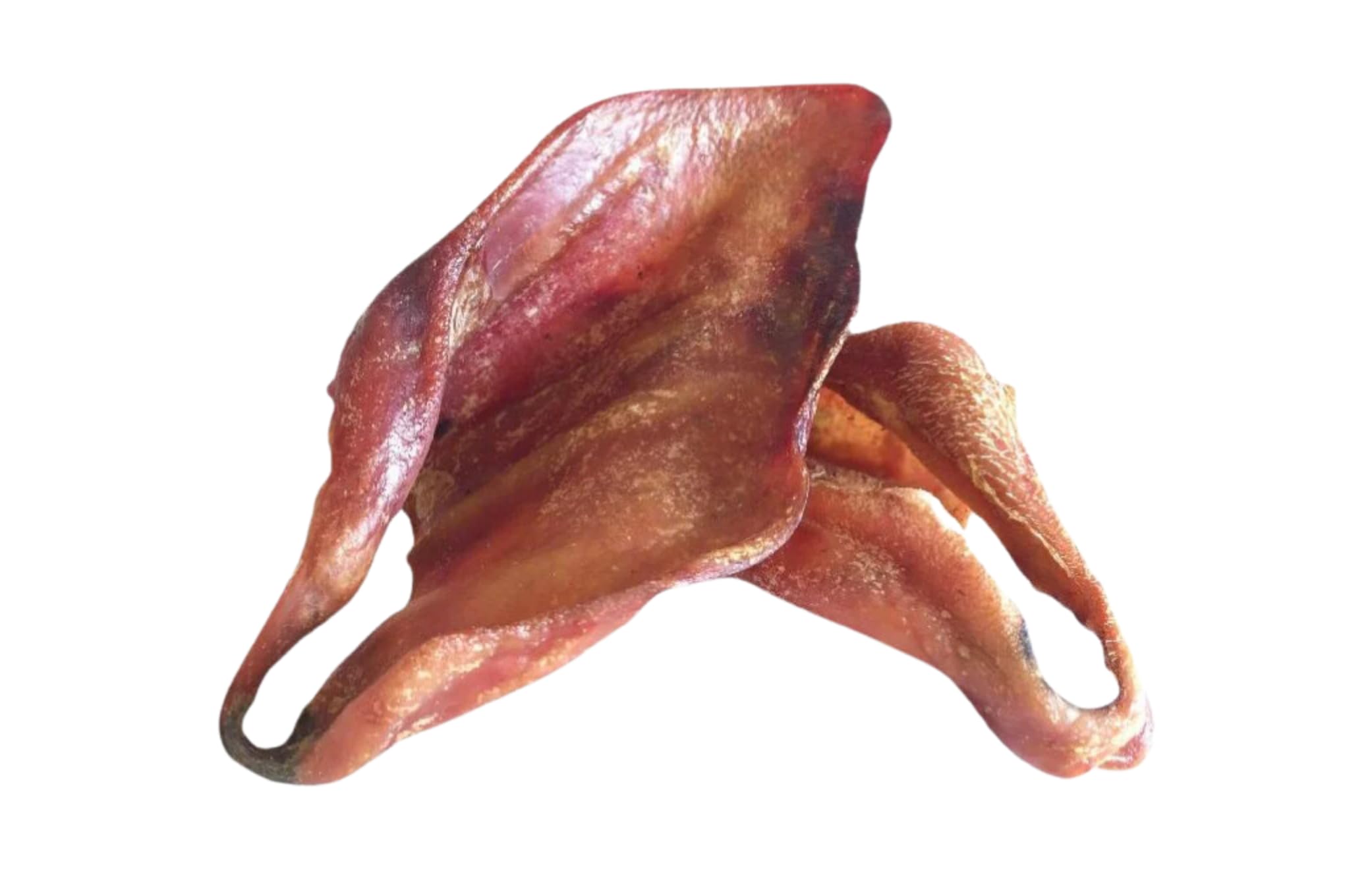 Premium Air Dried Pigs Ears | Low Fat Dog Treats | Grain Free Dog Treats | All-Natural, Crunchy Chews for Happy Pups | 5 x Standard Pigs Ears.