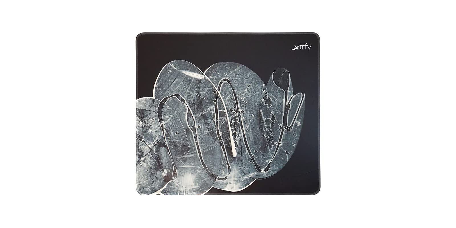 Xtrfy GP4, Large Gaming Mouse Pad (460 x 400 x 4 mm), Glides Effortlessly with Flawless Mouse Control, Non-Slip, Machine-Washable, Cloud White Edition