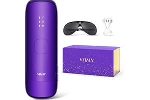 VITALY IPL Laser Hair Removal Device For Women: Permanent Hair Removal With Ice-Cooling Care Function, to 999,999 Flashes Nearly Painless & Long-Lasting Results For Fast Full Body, Holiday Gifts