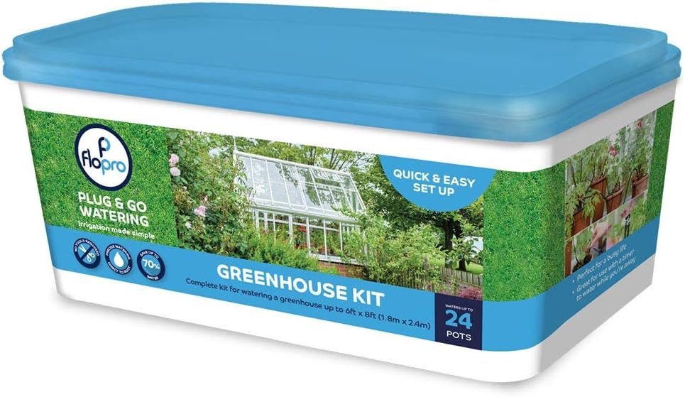 Flopro Plug & Go Watering - Greenhouse Kit - Automatic Drip Watering System