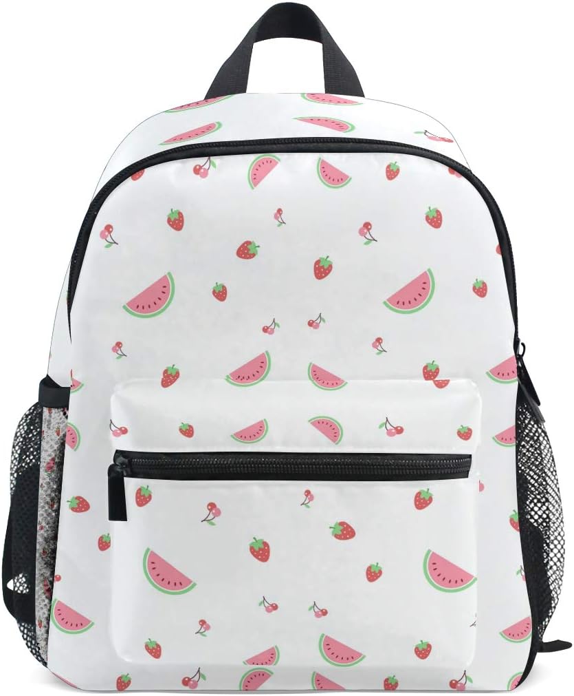 Watermelon Strawberry Pattern Child School Backpack Boys&Girls Daypacks