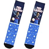 Ted Lasso Original Series Team Lasso Believe Sublimated Mid-Calf Crew Socks