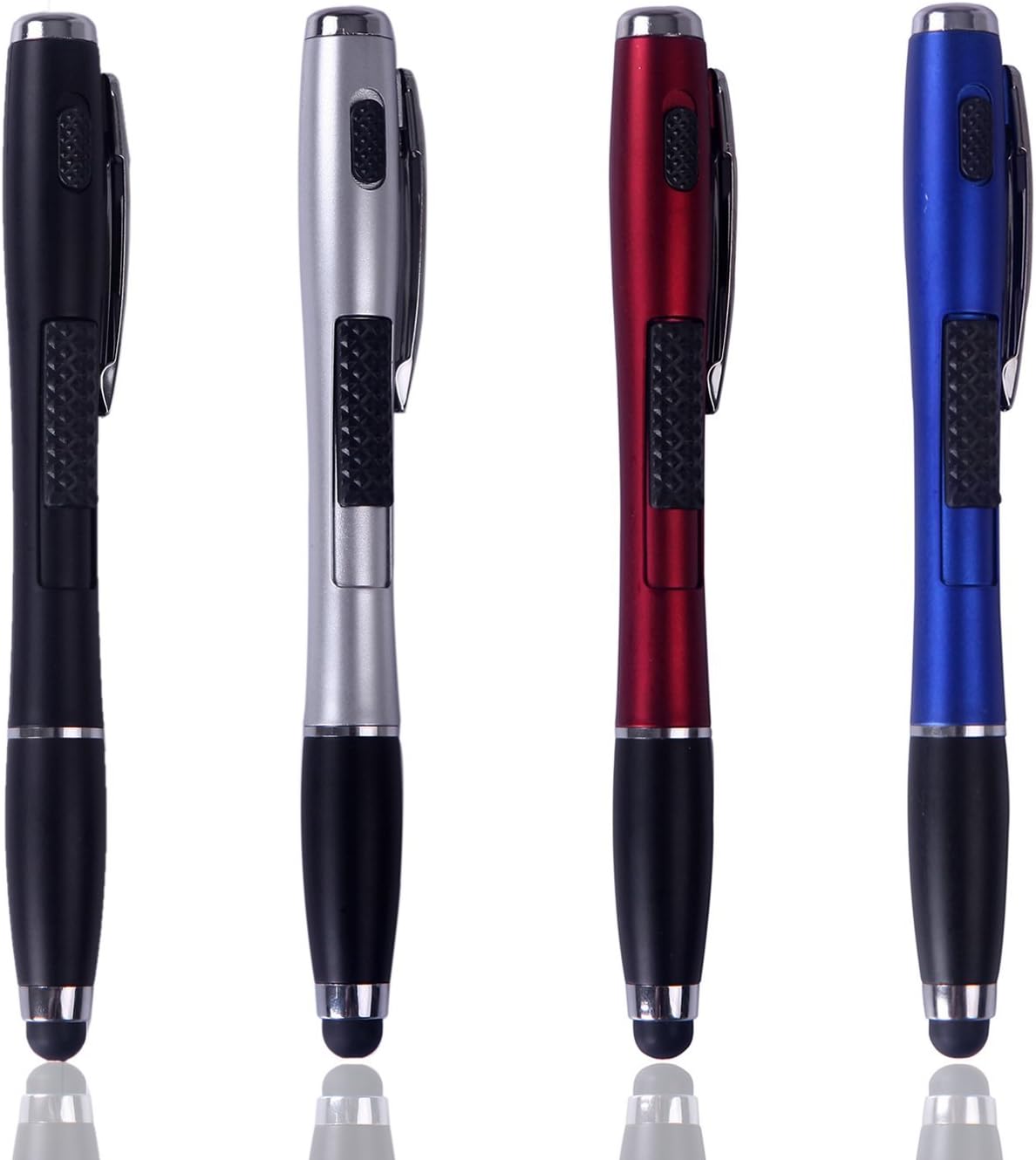 HDE 3in1 Multifunction Touch Screen Stylus Flashlight Ball Point Pen