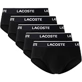 Lacoste Men's Cotton Stretch Essentials Briefs, 3-pack (Amazon Exclusives)