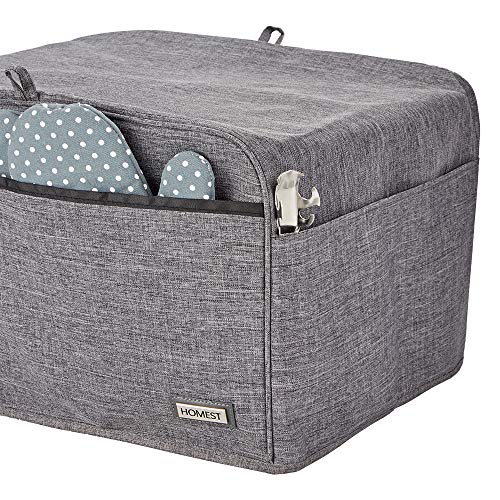 HOMEST Smart Toaster Oven Dust Cover with Accessory Pockets Compatible