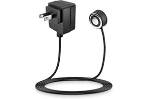 REEYEAR Replacement Magnetic Charger fits for Shark VM252 VM252C QM250 VACMOP Pro Cordless Hard Floor Vacuum Mop, 4.75Ft/1.45Mtr UL listed Charging Cable with Power Adapter for Quick and Efficient Charging