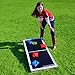 GoSports Cornhole PRO Regulation Size Bean Bag Toss Game Set - Foldable (Black, LED and Red & Blue designs)