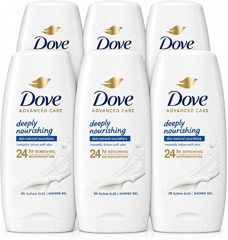 Gel de duche para pele seca Deep Hydration com Triple Moisturizing Serum 55 ml