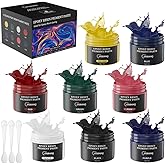 OSBANG 8 Colors Pigment Pastes for Epoxy Resin, 1.76oz/50g Epoxy Resin Color Pigment, Opaque Resin Dye, Resin Pigment for Epoxy Art Making