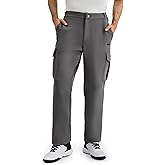 K-Swiss Mens Cargo Pants - Relaxed Fit Tapered Pants Sweatpants with Pockets for Casual Outdoor