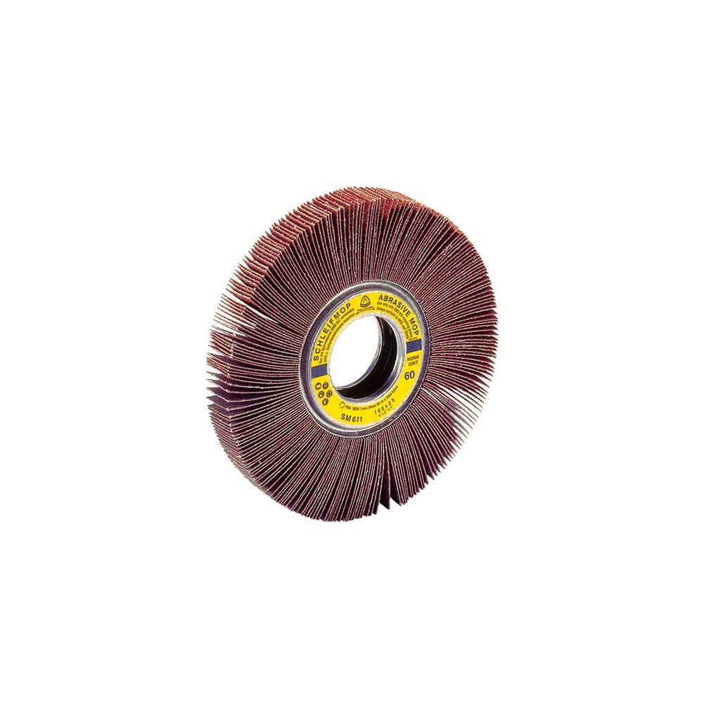 Klingspor 12081 SM 611 Abrasive Mop Wheels LS 309 X 165 X 25 mm Grit 150, Volume 5