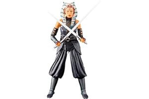 STAR WARS The Black Series Ahsoka Tano Toy 6-Inch-Scale The Mandalorian Collectible Action Figure, Toys for Kids Ages 4 and Up