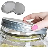 2 Gallon Mason Jar Beverage Dispenser Lid Twist-On Metal Replacement Lid, 5-5/8' Diameter - Perfect Fit