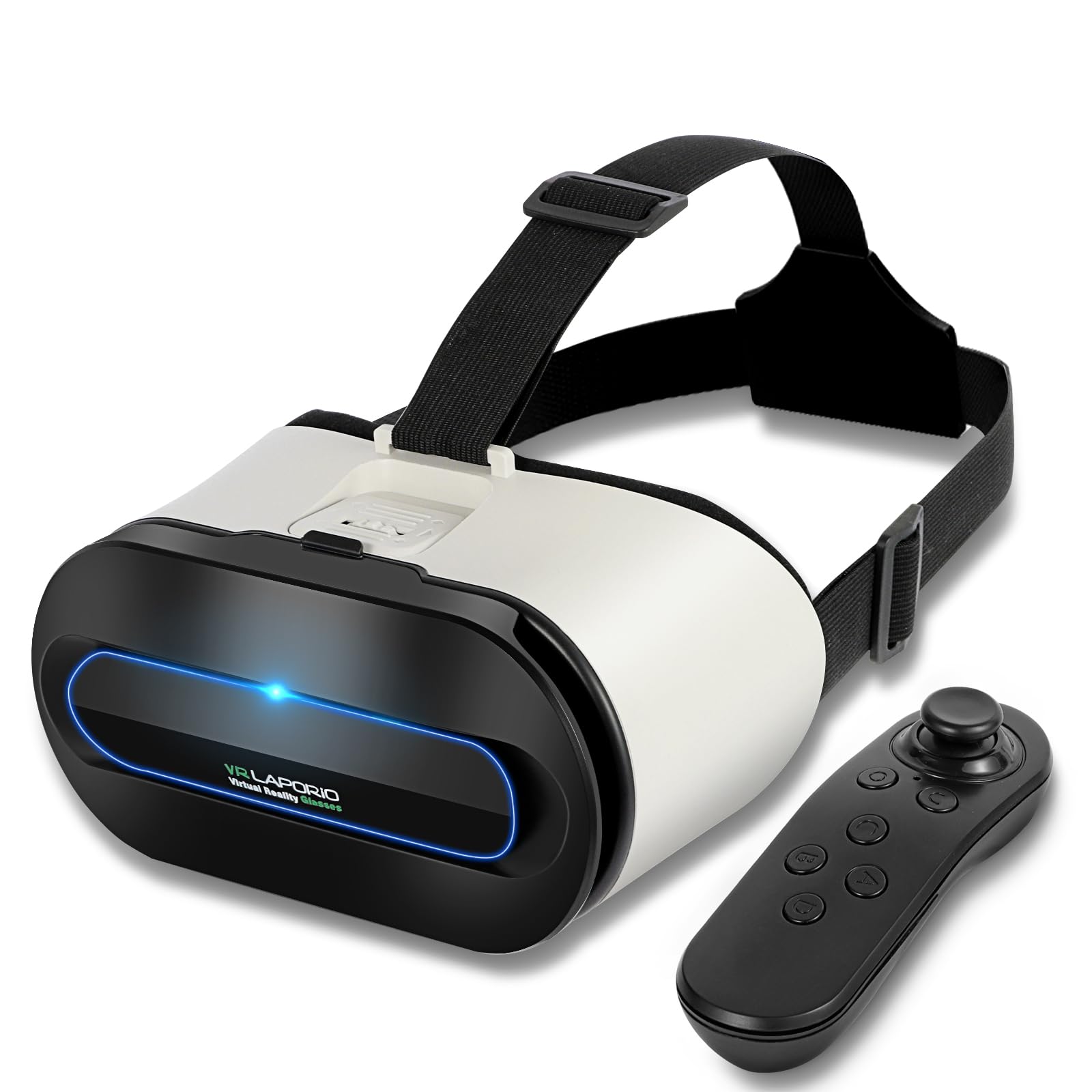 LAPORIO VR Headset for Smartphones with Bluetooth