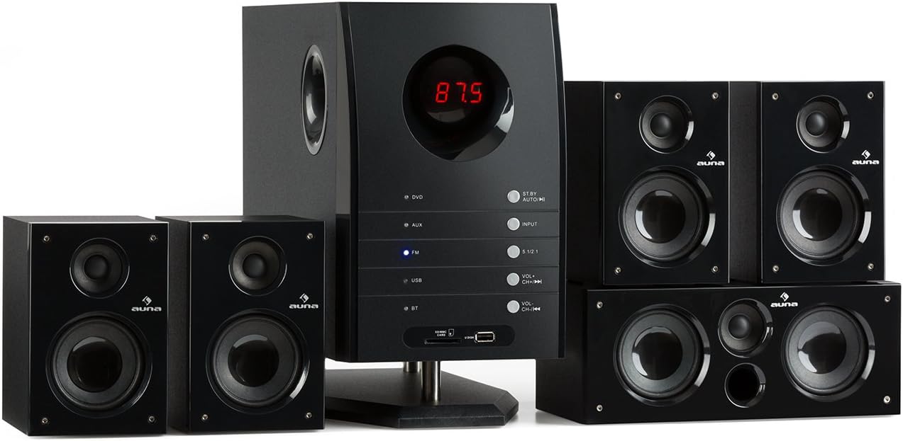 auna 5.1 surround sound system