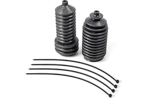 MOTO1988 Steering Rack Boots Pair Compatible with Polaris Ranger Crew XP 400 500 570 700 800 900 1000 5412012 5412013