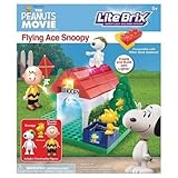 Lite Brix The Peanuts Movie Flying Ace Snoopy