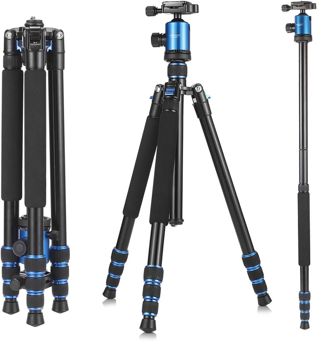 Camera Tripod, KetDirect Portable Lightweight Travel Tripod For Camera