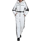 BenBoy Womens Snow Ski Suit Snowsuits Winter Warm Outdoor Snowboard Bibs Jumpsuits Waterproof Removable Collar Coat