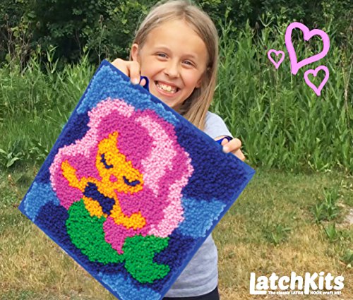 4 Kahootz+Latch+Hook+Kit+Mermaid