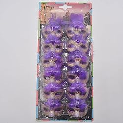 Yiseng Mini Masquerade Mask Party Decorations 12pcs