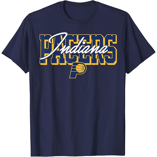 Amazon.com: NBA Indiana Pacers Airbrush Logo T-Shirt : Clothing 