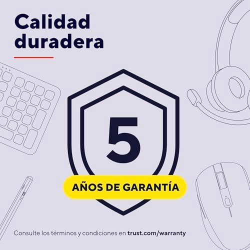 Arvia Teclado Ergonómico Inalámbrico QWERTY Español, Negro