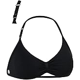 AUROLA Influence Adjustable Strappy Sports Bras for Women,Low Support Seamless Backless Padded Straps Impact Yoga Gym Bra