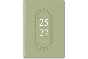 GOLDPEI Monthly Planner 2025-2027, July 2025 - June 2027, 7" x 9", 2 Year Calendar 2025-2027 Monthly Planner, 24 month Calendar Perfect for School & Office
