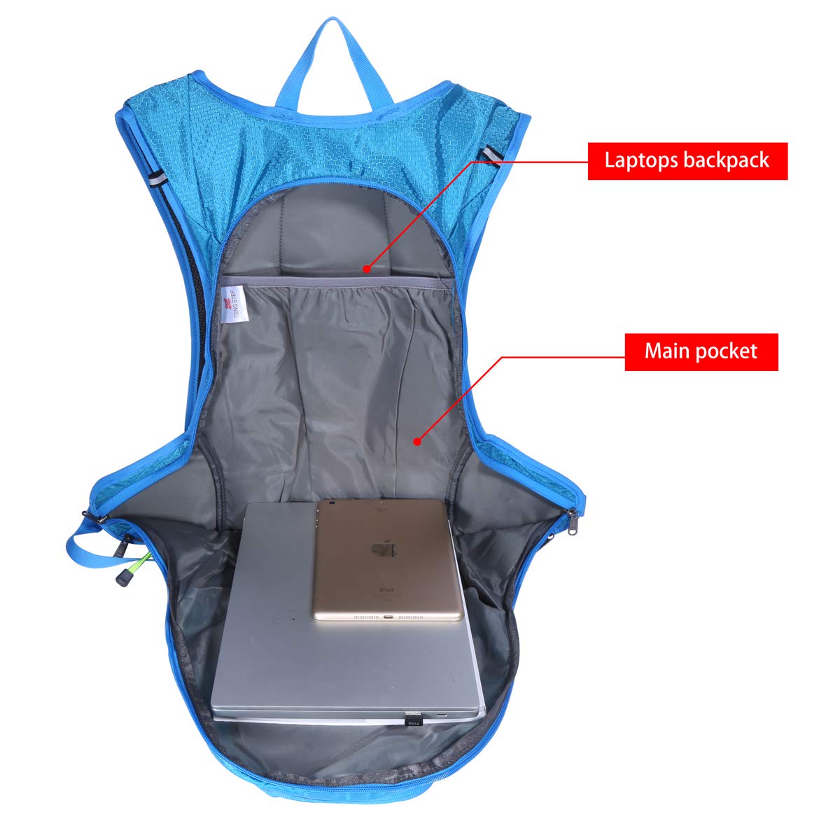 DAVIDNILE Hydration Backpack - Prefect Outdoor Gear for Skiing, Running, Hiking, Cycling, Camping, Climbing