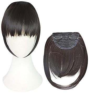 Glan Hair Fringes For Women Short Straight Hair Extension For