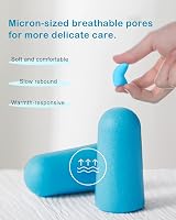 VeoryFly Soft Foam Ear Plugs for Sleep 122 Pcs 38 dB SNR Noise Cancelling view 3