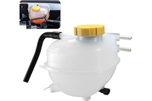 CEYHTLY 1304237 Coolant Reservoir Tank with Cap & Sensor Compatible with 2003-2011 Saab 9-3, 2010-2011 Saab 9-3X L4 2.0L | 2003-2005 Chevrolet Vectra L4 2.2L / V6 3.2L Replaces# 603-372, 9202200