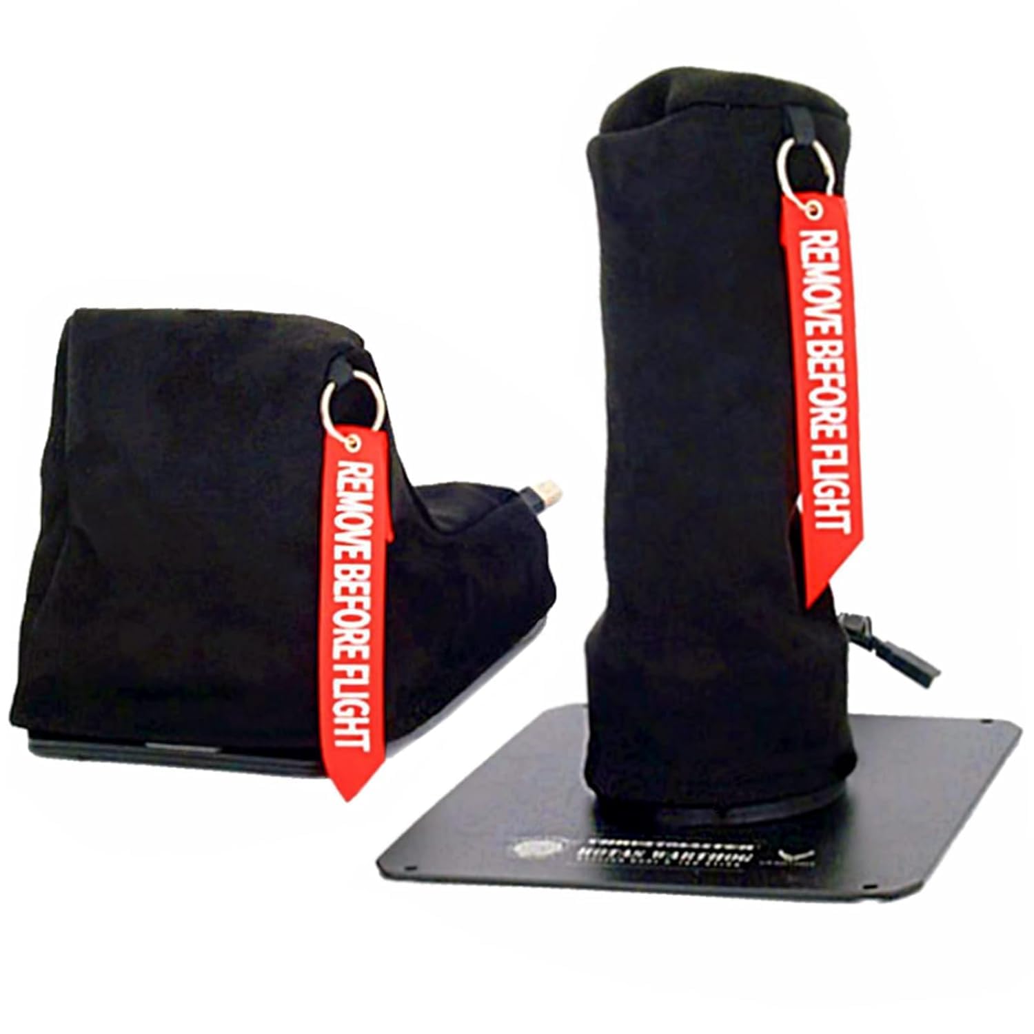 MODJUEGO Upgrade Simulated Joystick Dust Cover for Thrustmaster Warthog A10C Accessories (Left+Right)