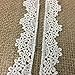 3 Yards, Mini Tripple Flower Scalloped Trim, Ivory, 3/4