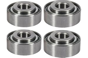 4 PCS Caster Wheel Bearing Replacemen for John Deere AA21480 AA49566 AA49567 Front Wheel Bearing Fit for Fits ZTrak Z810A Z82