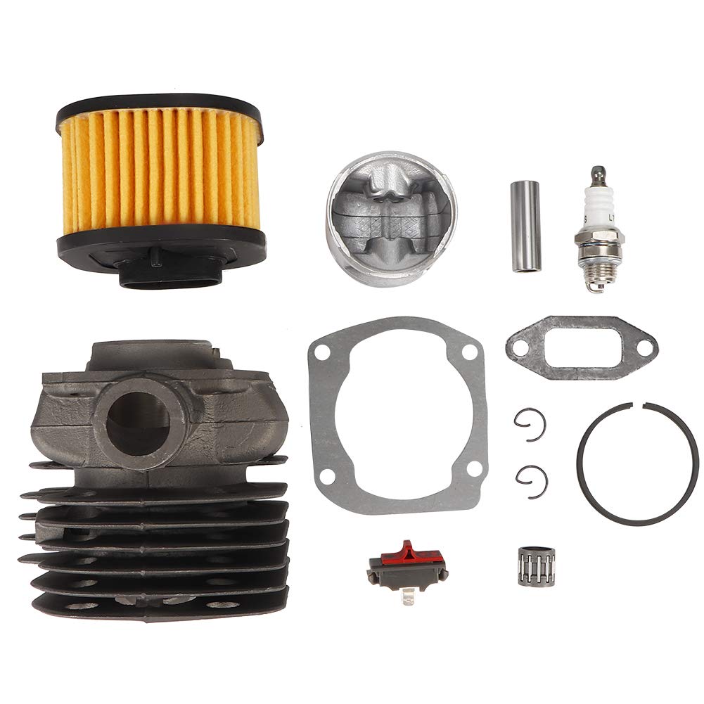 Zinc Alloy Chainsaw Cylinder Kit Air Filter Cleaner Sparking Plug GasketSpare Parts for 362 365 371 372 372XP H372