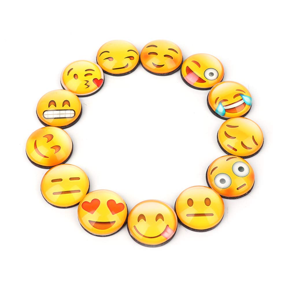 MEIYIN - Juego de 13 imanes para nevera, diseño de emoticonos ...