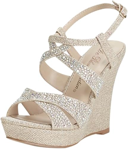 david's bridal wedges