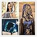 Sequins Sewing Fabric Mermaid Flip Up Sequin Reversible Sparkly Fabric 1 Yard (36'' x 47'') for Dress Clothing Making Home Decor (Rainbow & Silver)