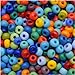 Jablonex Beads, Rainbow Opaque Multi Assorted